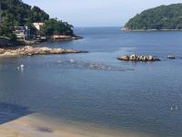 apartamento sao vicente vista mar pe na areia - Bed and Breakfast