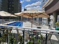 Vista Mar Unlimited Frente Mar Ar Condicionado Garagem Andar Alto e piscina aquecida, sauna e muito mais! - Chambres d'hôtes Santos