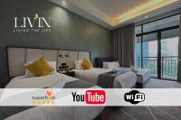 M101 Dang Wangi Quadruple & Twin Room KL City By Liv'in - Chambres d'hôtes Kuala Lumpur