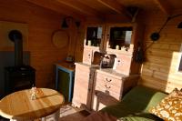 Hüttchen ganzjährig nutzbar mit Kamin&Sauna - Ferienwohnung Dargun