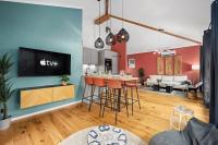 EDLER WOHNRAUM Schwanenteich-Penthouse mit Garage, Grill, Kaffeevollautomat, Klima, Lift & Terrasse - B&B Zwickau