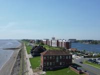 Strand-Penthouse, 128 qm, Maisonette, Parkplatz - B&B