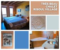 Beau chalet moderne 12p - Risoul village -My lodge - B&B