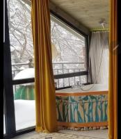 Driepersoonskamer met Uitzicht op de Bergen