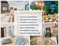 Luxury Duplex -4 pers- 2mn beach&5th Av, Pool, Gym - B&B
