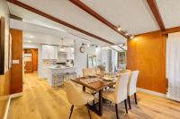 Spacious Mid Century Modern Sunroom Rambler - B&B Shoreline