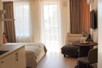 Doppelzimmer mit Balkon und Meerblick