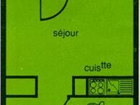 Joli studio pour 4 personnes avec parking couvert - FR-1-340-50 - B&B Chamrousse