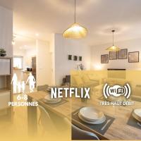 MonSéjourCosy - L'Escapade - Spacieux - Netflix - B&B Mulhouse