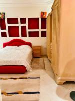 Grand s1 style américain très charmant dans villa - B&B