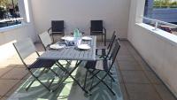 Paisible appartement central avec terrasse - B&B