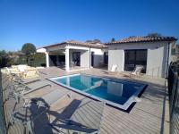 Villa moderne avec piscine privée, climatisée, proche centre Vallon Pont d'Arc - FR-1-382-216 - Chambres d’hôtes