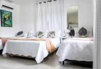 Vierbettzimmer mit eigenem Bad