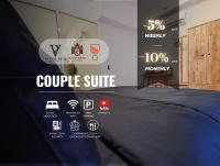 Deluxe Studio met Queensize Bed