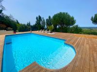 Villa Monbazillac, vue exceptionnelle, piscine, jacuzzi 10-12 pax - Chambres d'hôtes Monbazillac