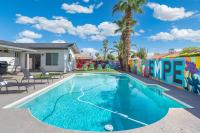 Central Tempe Gem Mural Art Garage Near Freeway - B&B Tempe