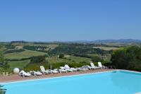 House with private garden in the Crete Senesi - Ferienwohnung