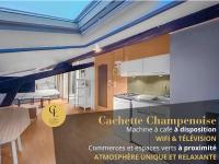 Cachette Champenoise - Downtown, Wifi , 2 pers - B&B