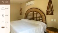 Habitación con cama extragrande.