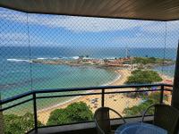 Apt Frente Mar Vista Incrível Praia Castanheiras - Chambres d'hôtes Guarapari