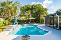 Villa Heated Pool, Arcade games 5 min Beach - B&B