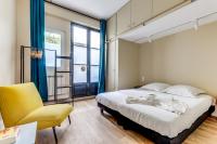 Retro Color - Rénové proche de Tour Eiffel - B&B Parigi