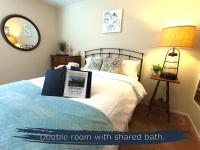 Chambre Double avec Salle de Bains Commune