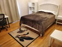 Queen Bed with Work Station - B&B Burlington