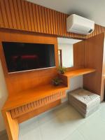 Flat Pé na Areia Iriri 204 - Seu refúgio na Praia - Bed and Breakfast Anchieta