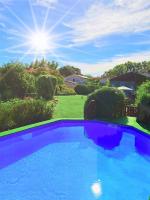 Ancien Chais, aire de loisirs avec piscine - B&B