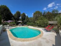 Charmante maison avec piscine en pleine campagne - Ferienwohnung Bajamont
