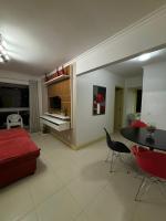 Apartamento quadra mar, 1 dos quartos com ar-condicionado , Barra Sul - B&B