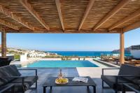 Villa Rocabella with heated pool & jacuzzi in Lindos - B&B