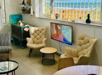 Romantic 2 Bedroom with Private Direct Beach Access La Marsa - B&B Tunis