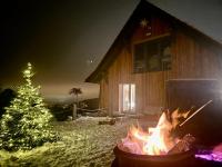 TOP moderne FeWo - Alpakahof zum Himmelreich, traumhafte Lage, Terrasse mit Weitblick, kostenfreier Parkplatz, Nähe Kurklinik, optional Sauna - Chambres d'hôtes Bad Gottleuba