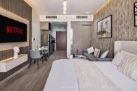 Upscale Studio in Binghatti Crystals DSO - Chambres d'hôtes Dubaï
