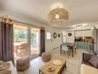 AGENCE JF IMMO- Villa T4 jardin climatisation solarium ménage draps V0767 - Ferienwohnung Vias