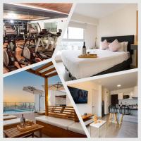 Deluxe Suite met 1 Slaapkamer en Uitzicht op de Stad