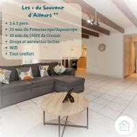 LE SOUVENIR D'AILLEURS T2 65m2 - B&B Lhommaizé