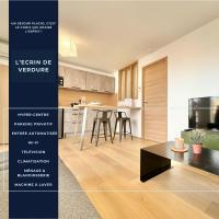 L'Écrin de verdure - Calme - Parking Privé - Central - Neuf - B&B