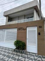 4- Casa 7 pessoas - Guilhermina, Churrasqueira - B&B