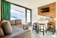 Résidence Schuss - VAL THORENS location: appartement de 35 m2 avec grand balcon sud ouest MAE-9894 - B&B Val Thorens