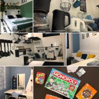 Au cœur de la Marsa - Plage - Wifi - Calme - Cuisine - B&B