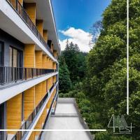 Forest view under Kokhta - B&B Bakuriani