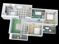 Luxueux appartement avec vue mer & piscine - B&B Martil