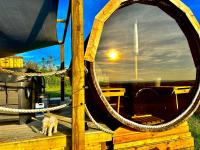 Deerstone Glamping-Ingleborough hill dome-Hot Tub - Chambres d’hôtes Earby