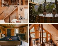 Sd Home Of The Year Luxe Aframe Chalet W Views - B&B