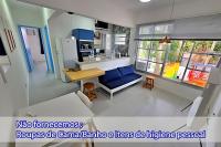 Lindo Ap Funcional, Ar Cond, 100m do mar - Ferienwohnung Guarujá
