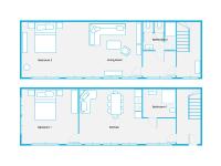Mitte Loft group & family friendly, 150m2, 2BRs, 2Bathrooms, living & dinning room , 4 - 8 Guests - B&B