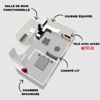 Le Grand RepublicainT2 - Ferienwohnung